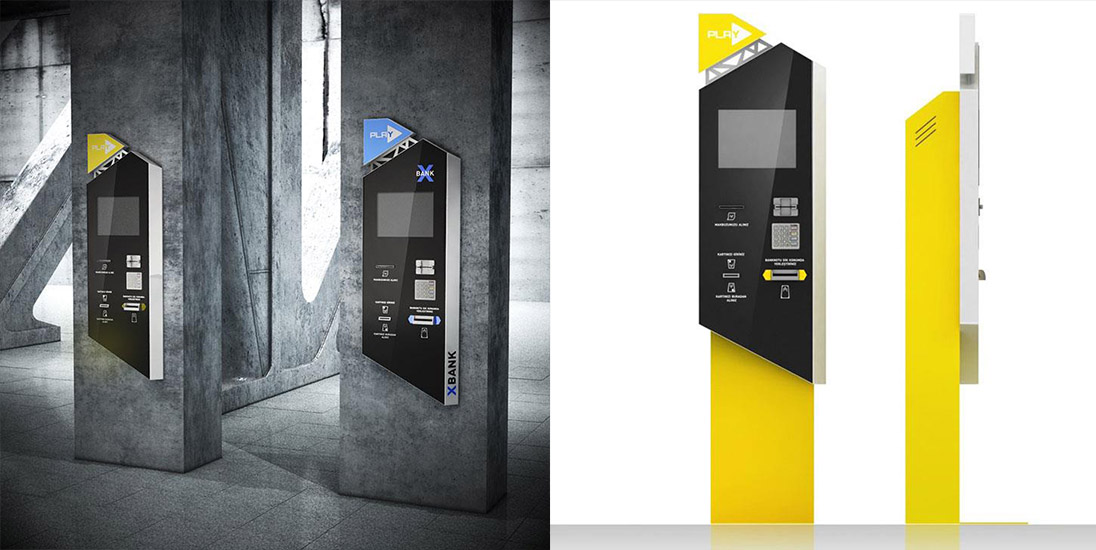 Pozitif Live Self Servis Bilet Kiosk tasarımı görseli