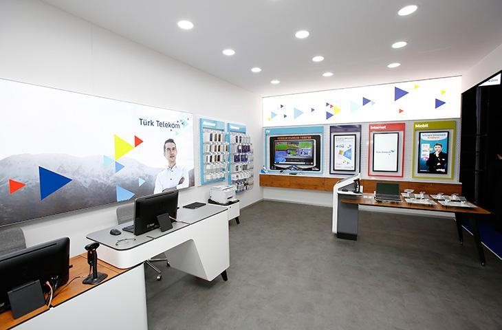 Türk Telekom deneyim mağazacılığı tasarımı görseli