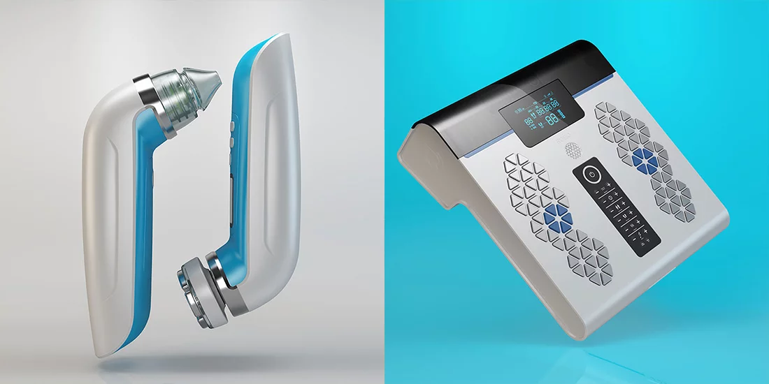 Rosio Ultra Tens ve Skin Master ürün geliştirme görseli