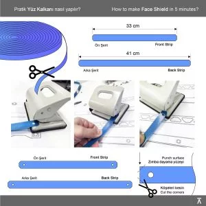 Pratik Yüz Kalkanı (Siperliği) Nasıl Yapılır?