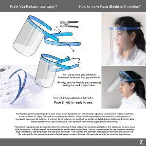 Pratik Yüz Kalkanı (Siperliği) Nasıl Yapılır?